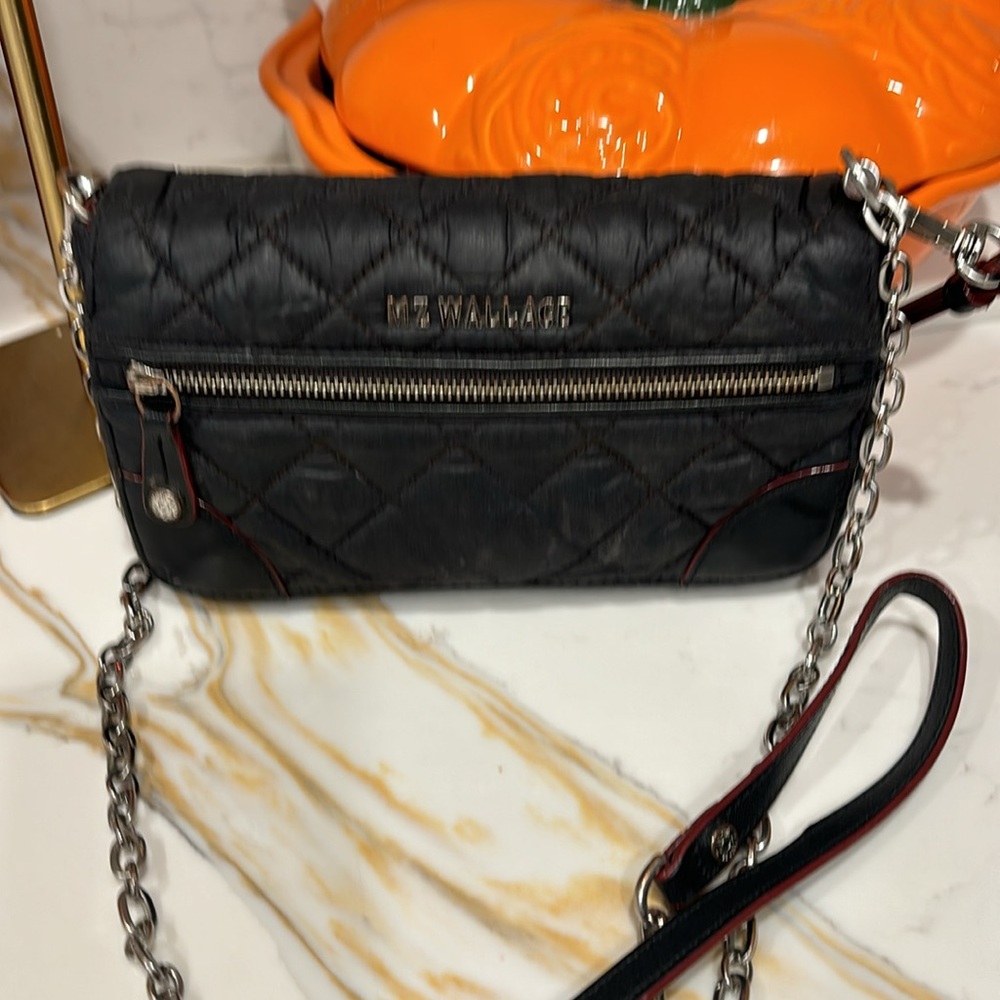 MZ Wallace  Cross  body worn nothing broken